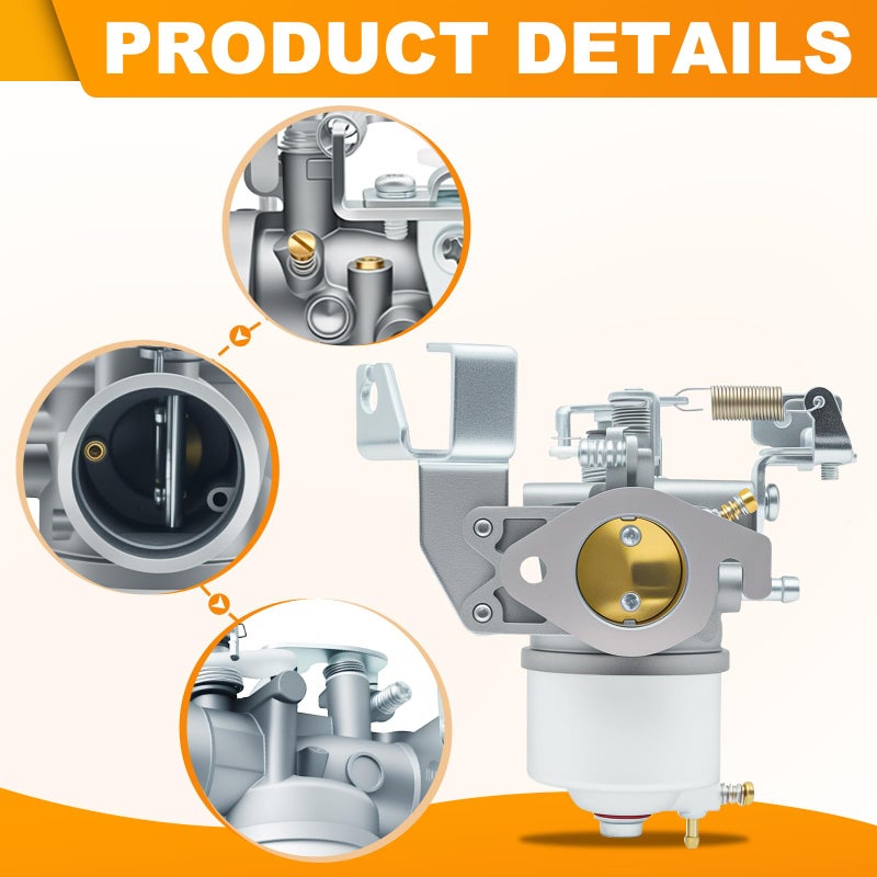 Triumilynn Carburetor for Yamaha Golf Cart G2 G5 G8 G9 G11 4-Cycle Gas Engines 1985-1995 Carb J38-14101-00 J38-14101-01 J38-14101-02 - Image 5